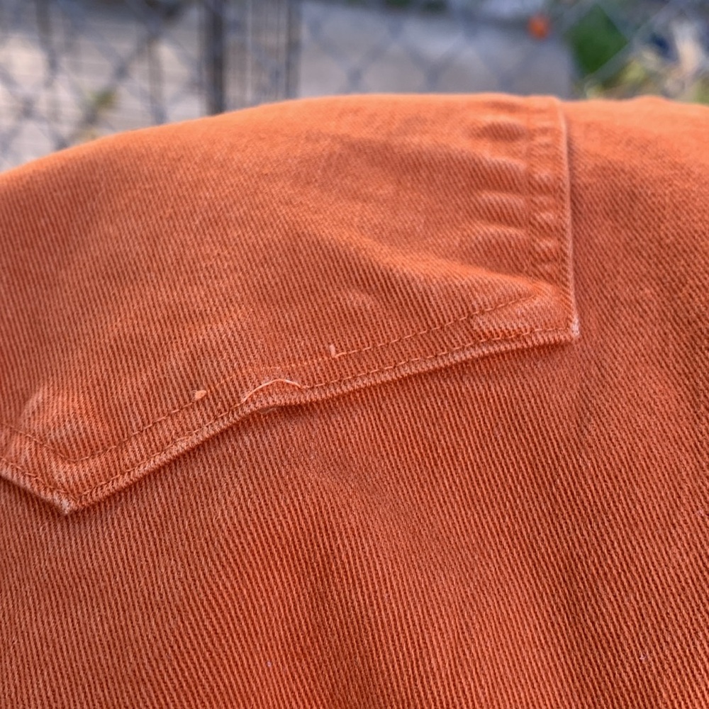 Whimsy + Row Flora Pant In Orange Wide Leg - Picture 11 of 16
